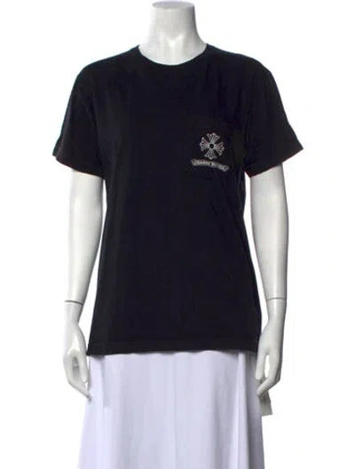 Pre-owned Chrome Hearts Dagger Vine Graphic Print T-shirt In Black