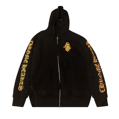 Pre-owned Chrome Hearts Dagger Zip Up Hoodie 'black' | Men's Size M