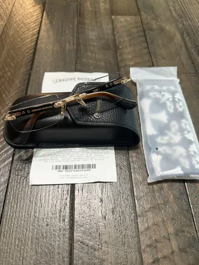 Pre-owned Chrome Hearts Deep 1 In Brown