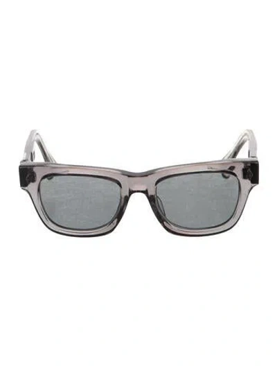 Pre-owned Chrome Hearts Dick Fitzner Wayfarer Sunglasses In Gray