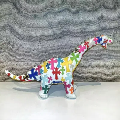 Chrome Hearts Dinosaur Ornaments In Gold