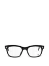 Chrome Hearts Dooable Rectangle-frame Glasses In Black