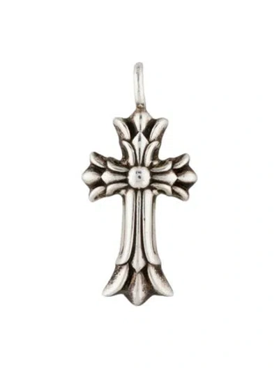 Pre-owned Chrome Hearts Double Cross Pendant In Multi
