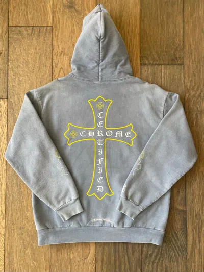 Pre-owned Chrome Hearts Drake Clb Hoodie In Blue