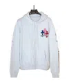 Chrome Hearts Drawstring Hoodie In White