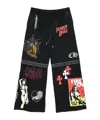 Chrome Hearts Drawstring Waist-edge Sweatpants In Black