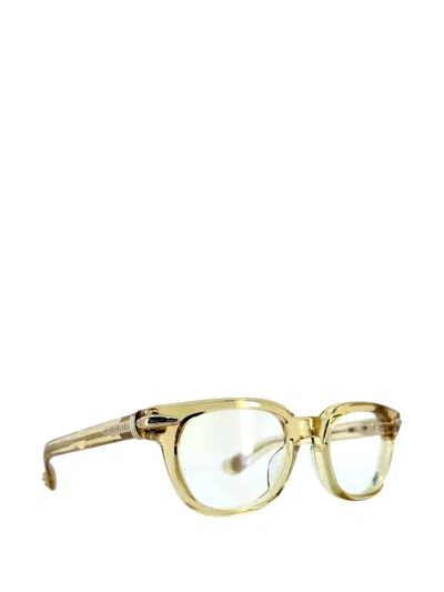 Chrome Hearts Drippin Square-frame Glasses In Brown