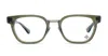 CHROME HEARTS DUCK BUTTER - ARMY / SHINY SILVER RX GLASSES