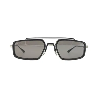Pre-owned Chrome Hearts Eader Sunglasses 'brushed Silver/matte Black' | Men's Size Onesize