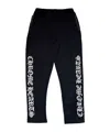 Chrome Hearts Elastic Waist Casual Pants. In Black