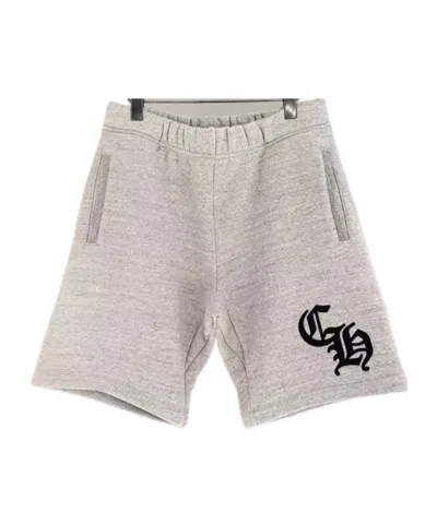 Chrome Hearts Elastic Waist Shorts In Gray