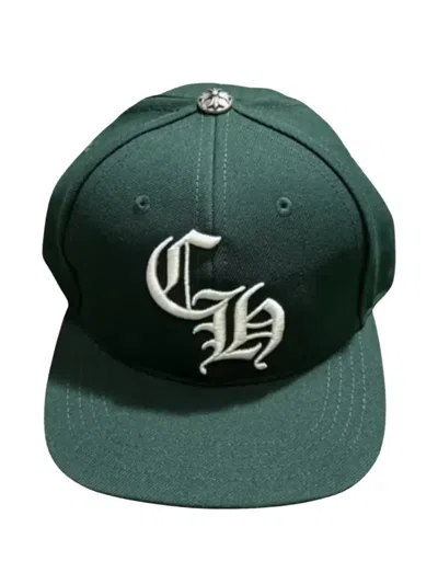 Chrome Hearts Embroidered Baseball Cap In Green