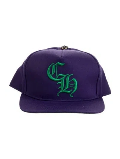 Pre-owned Chrome Hearts Embroidered Ch Logo Baseball Cap In Multi