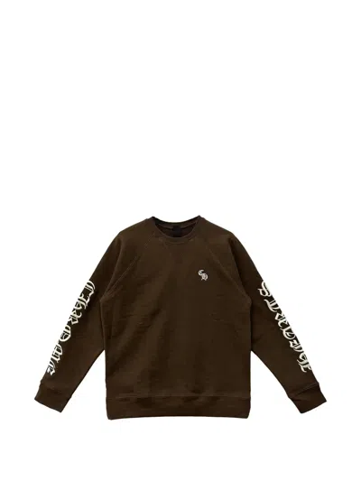 Chrome Hearts Bestickter Pullover In Brown
