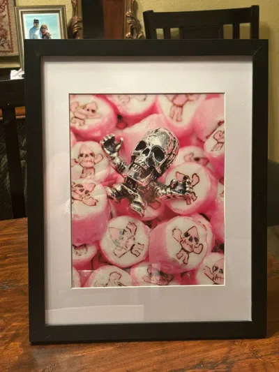Pre-owned Chrome Hearts Exclusive  Framed Poster In Black