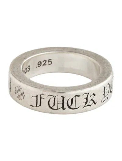 Pre-owned Chrome Hearts Explicit Spacer Band In Multicolor