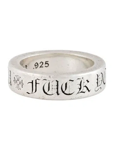 Pre-owned Chrome Hearts Explicit Spacer Band In Multicolor