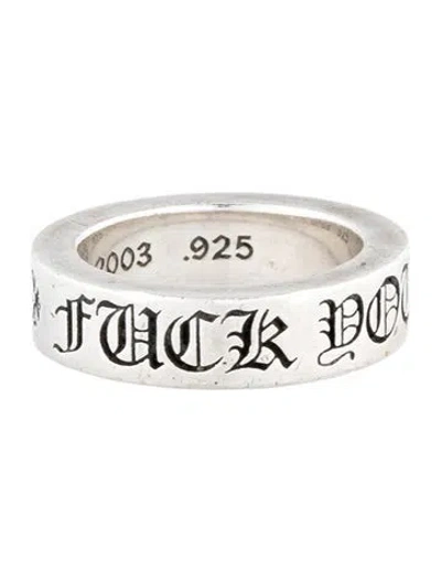 Pre-owned Chrome Hearts Explicit Spacer Band In Multicolor