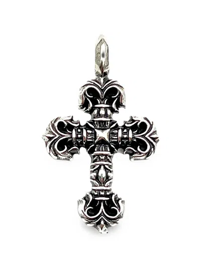 Chrome Hearts Filigree Cross Pendant In Metallic