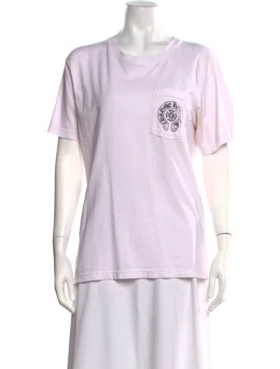 Pre-owned Chrome Hearts Fire Of Love Jesse Jo Stark Graphic Print T-shirt In Pink