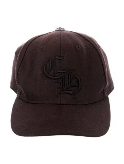Pre-owned Chrome Hearts Fitted Baseball Cap In Brown
