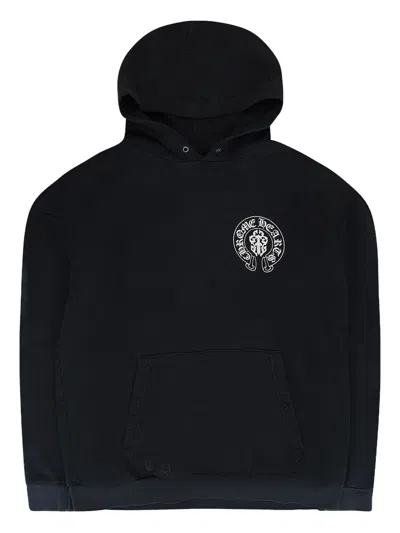 Chrome Hearts Las Vegas Zip-up Hoodie In Black