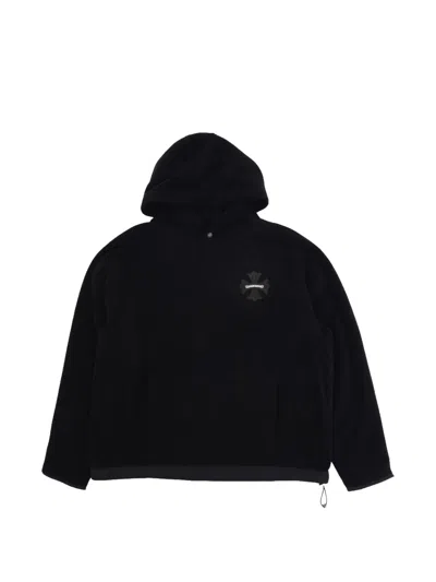 Chrome Hearts Fleece Plus Patch Hoodie In Black