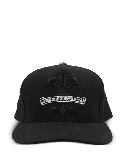 Chrome Hearts Fleur Baseball Cap In Black