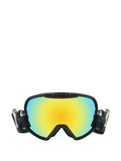 Chrome Hearts Floral-logo Ski Goggles In Black
