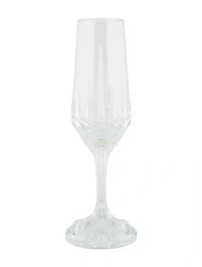 Pre-owned Chrome Hearts For Baccarat Crosstail Champagne Flute In Transparent