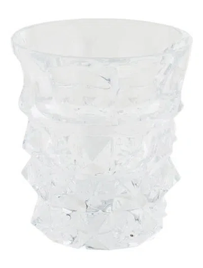 Pre-owned Chrome Hearts For Baccarat Pyramid Plus Tumbler In Transparent