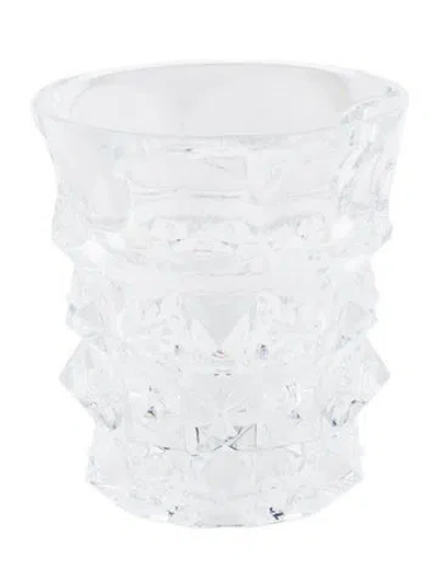 Pre-owned Chrome Hearts For Baccarat Pyramid Plus Tumbler In Transparent