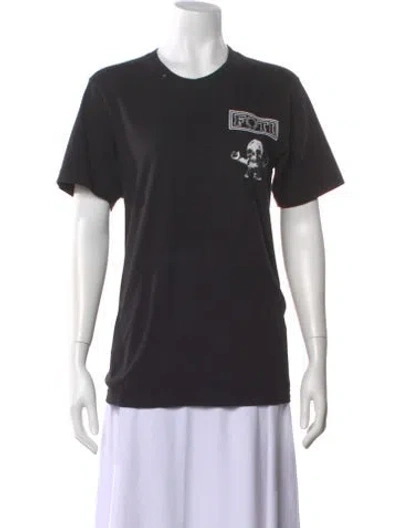 Pre-owned Chrome Hearts Foti Graphic Print T-shirt In Black