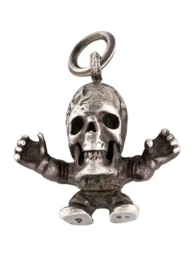 Pre-owned Chrome Hearts Foti Harris Teeter Pendant, 2" In Multi