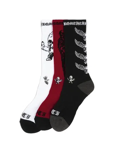 Chrome Hearts Foti Socks In Multi