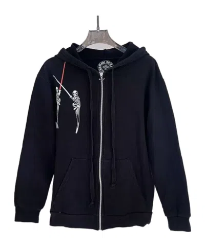 Chrome Hearts Foti Zip Sweatshirt In Black