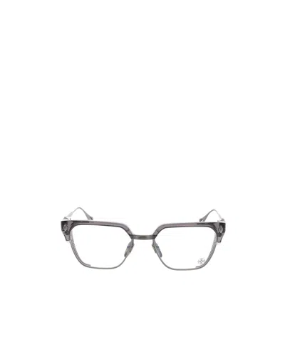 Chrome Hearts Full Frame Glasses In Gray
