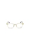 Chrome Hearts Full Frame Plain Mirror In Gold
