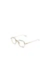 Chrome Hearts Full Frame Plain Mirror In Gold