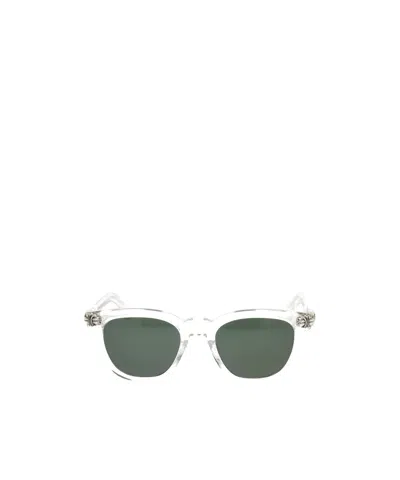 Chrome Hearts Full Frame Sunglasses In Green