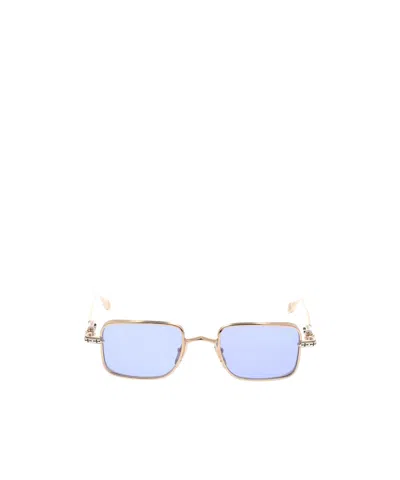 Chrome Hearts Full-rim Sunglasses In Blue