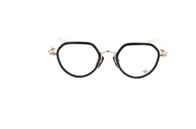 Chrome Hearts Full-rimmed Plano Lenses In Brown