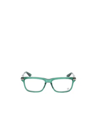 Chrome Hearts Full-rimmed Plano Lenses In Green