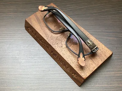 Pre-owned Chrome Hearts Gag'n (p) Glasses In Black ModeSens