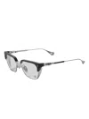 Chrome Hearts Geometric-frame Glasses In Gray