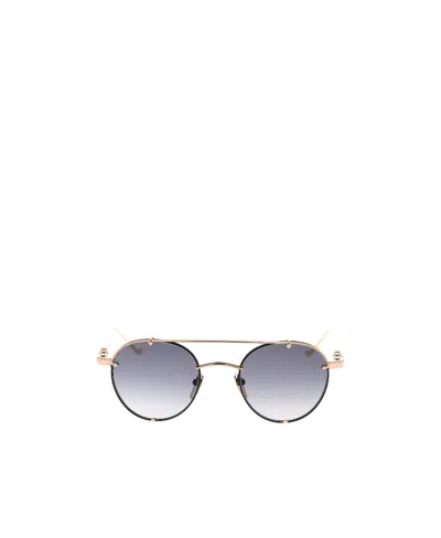 Chrome Hearts Geometric Frame Sunglasses In Purple