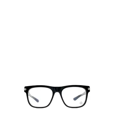Chrome Hearts Geometric Non-prescription Glasses In Black