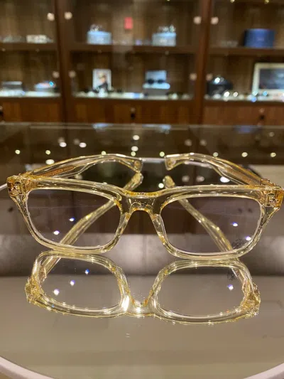 Pre-owned Chrome Hearts Gittin Any?-a Pale Ale Glasses In Gold