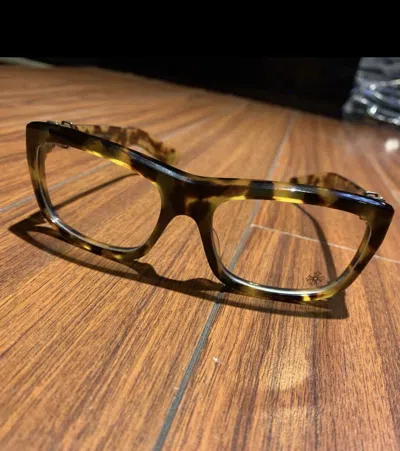Pre-owned Chrome Hearts Glasses In Black
