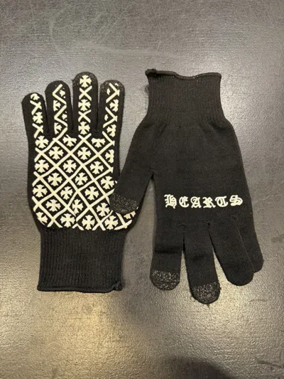 Pre-owned Chrome Hearts Gloves - Black